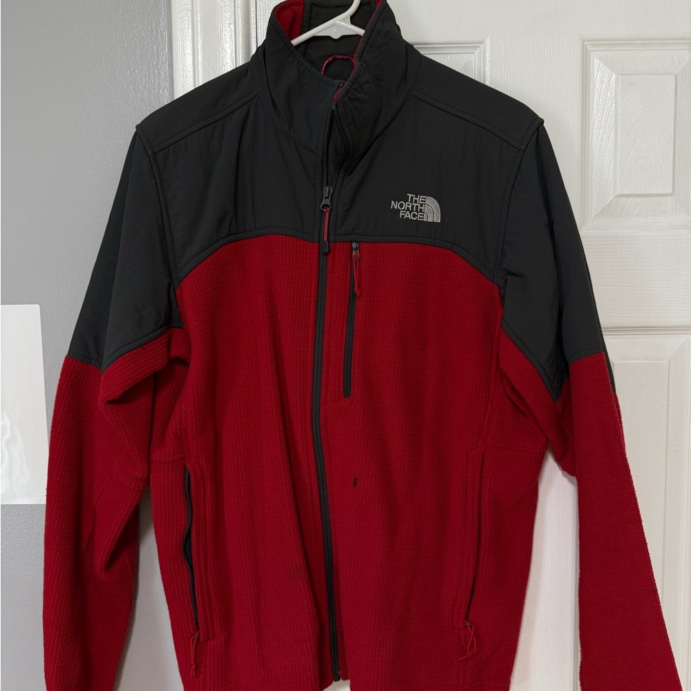 The North Face Men's Performance Jacket in Red and Black